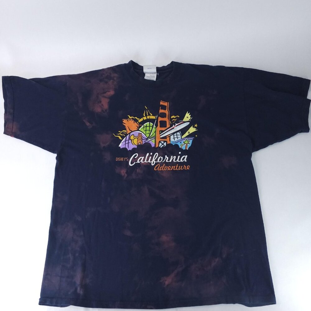 Vintage Disney California Adventure Shirt Mens 2XL Graphic Tee Disneyland Resort